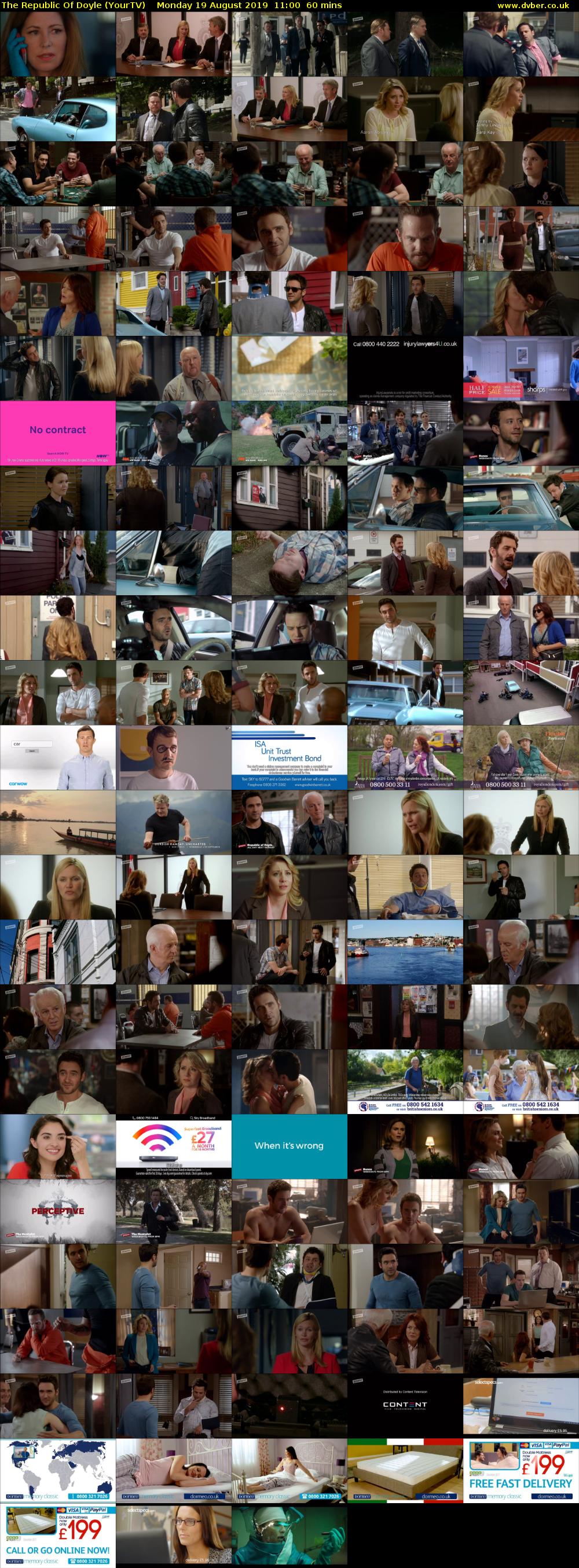 The Republic Of Doyle (YourTV) Monday 19 August 2019 11:00 - 12:00