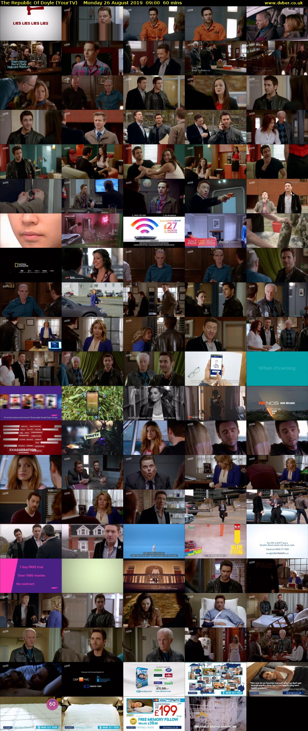 The Republic Of Doyle (YourTV) Monday 26 August 2019 09:00 - 10:00