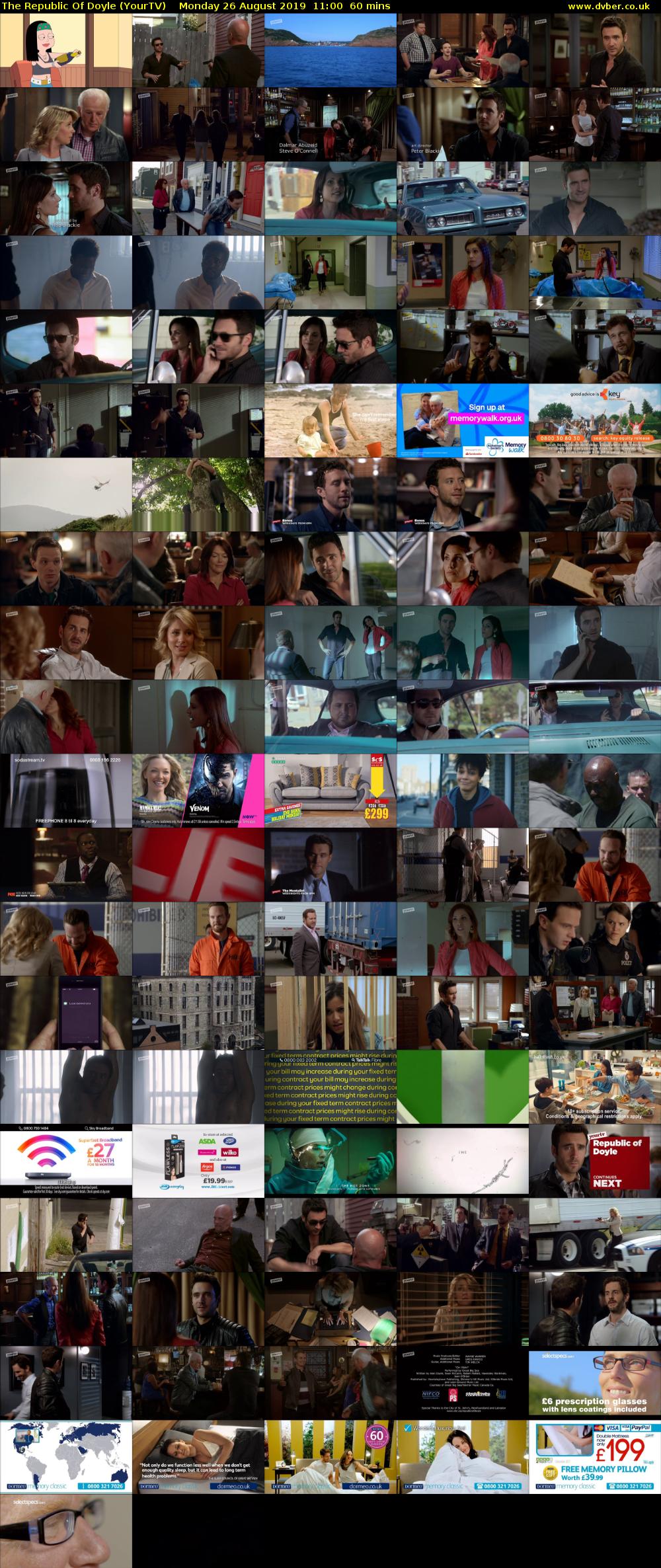 The Republic Of Doyle (YourTV) Monday 26 August 2019 11:00 - 12:00