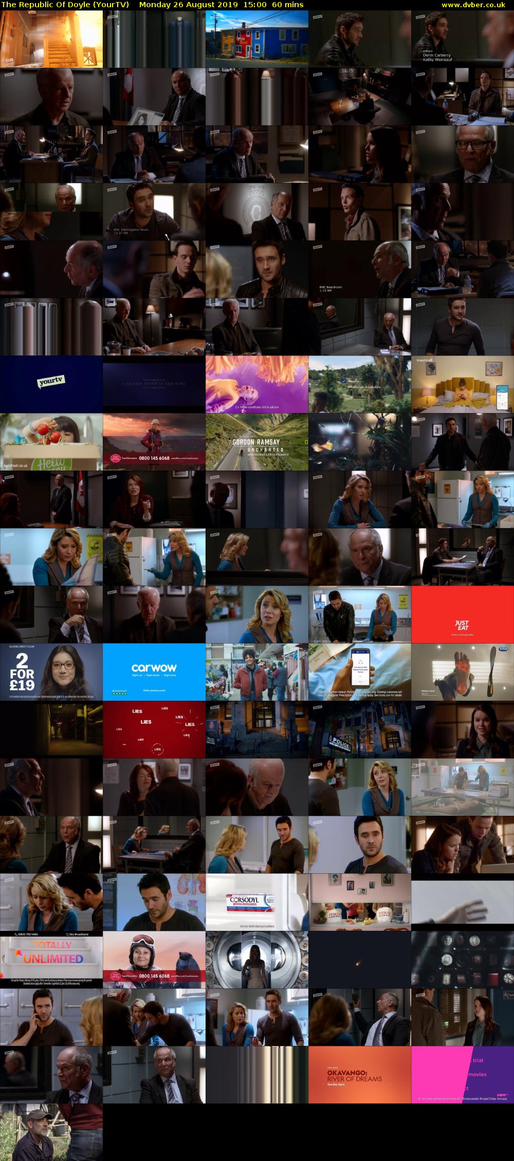 The Republic Of Doyle (YourTV) Monday 26 August 2019 15:00 - 16:00