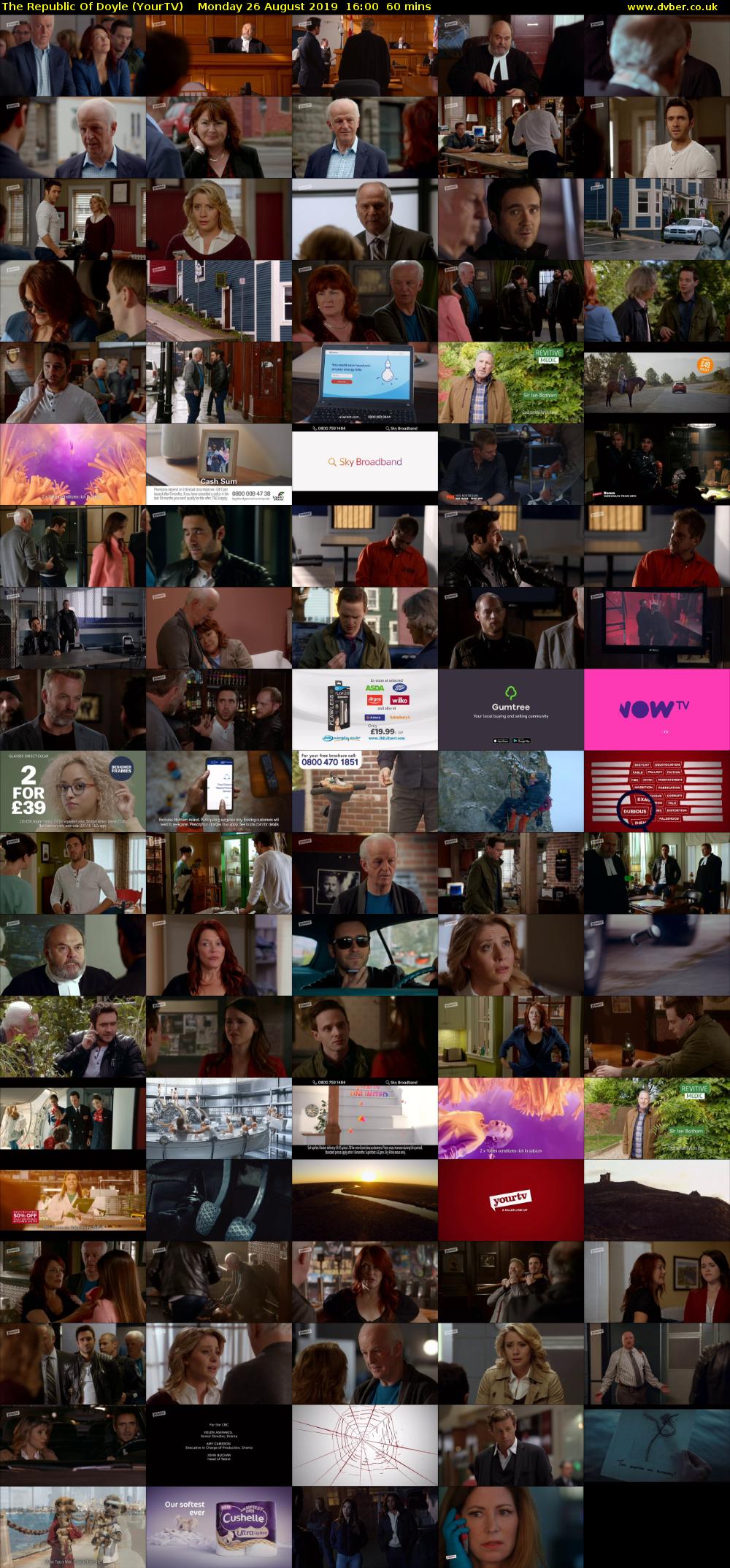 The Republic Of Doyle (YourTV) Monday 26 August 2019 16:00 - 17:00