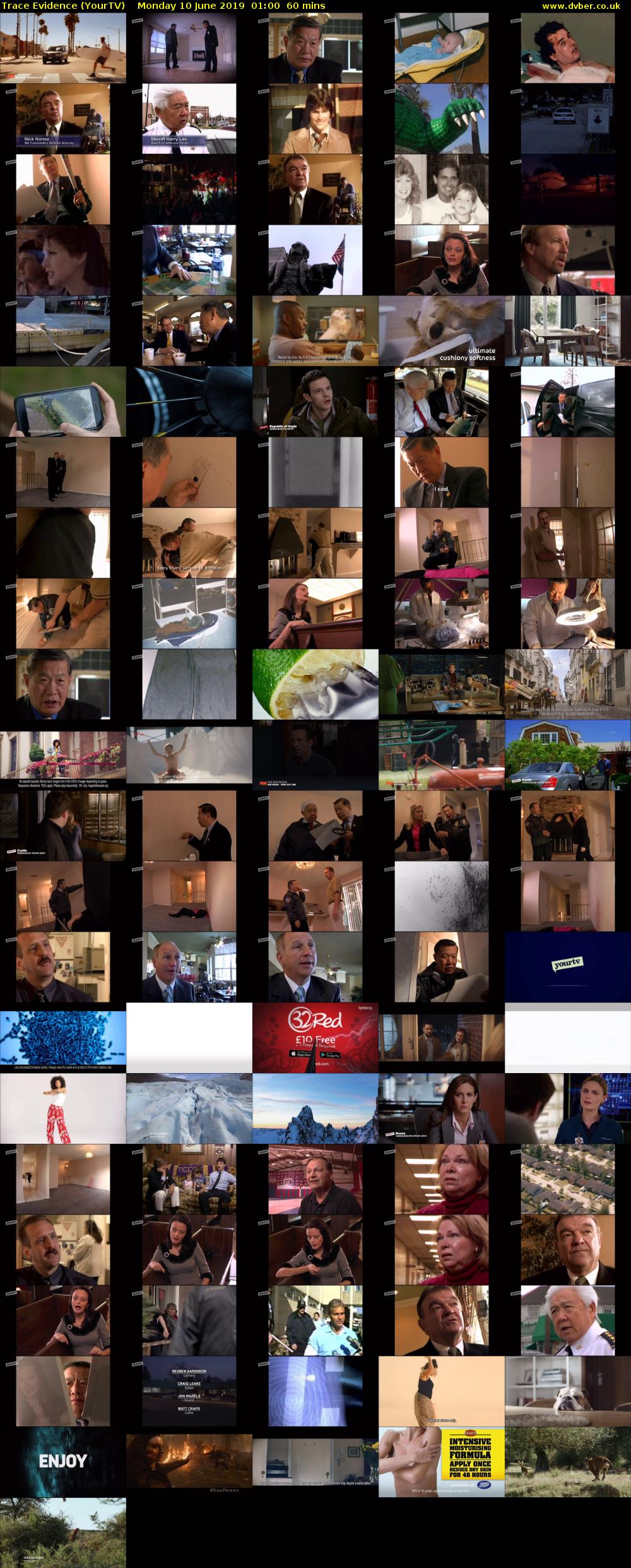 Trace Evidence (YourTV) Monday 10 June 2019 01:00 - 02:00
