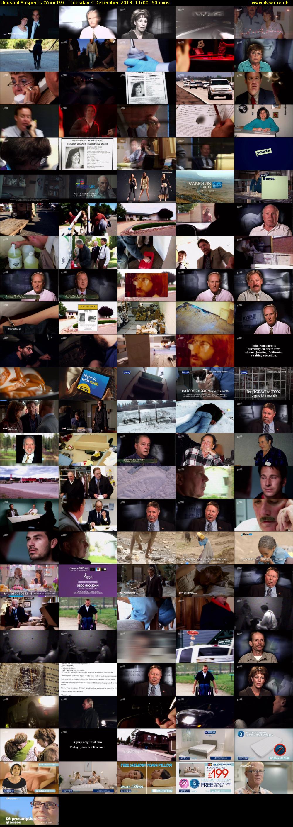 Unusual Suspects (YourTV) Tuesday 4 December 2018 11:00 - 12:00