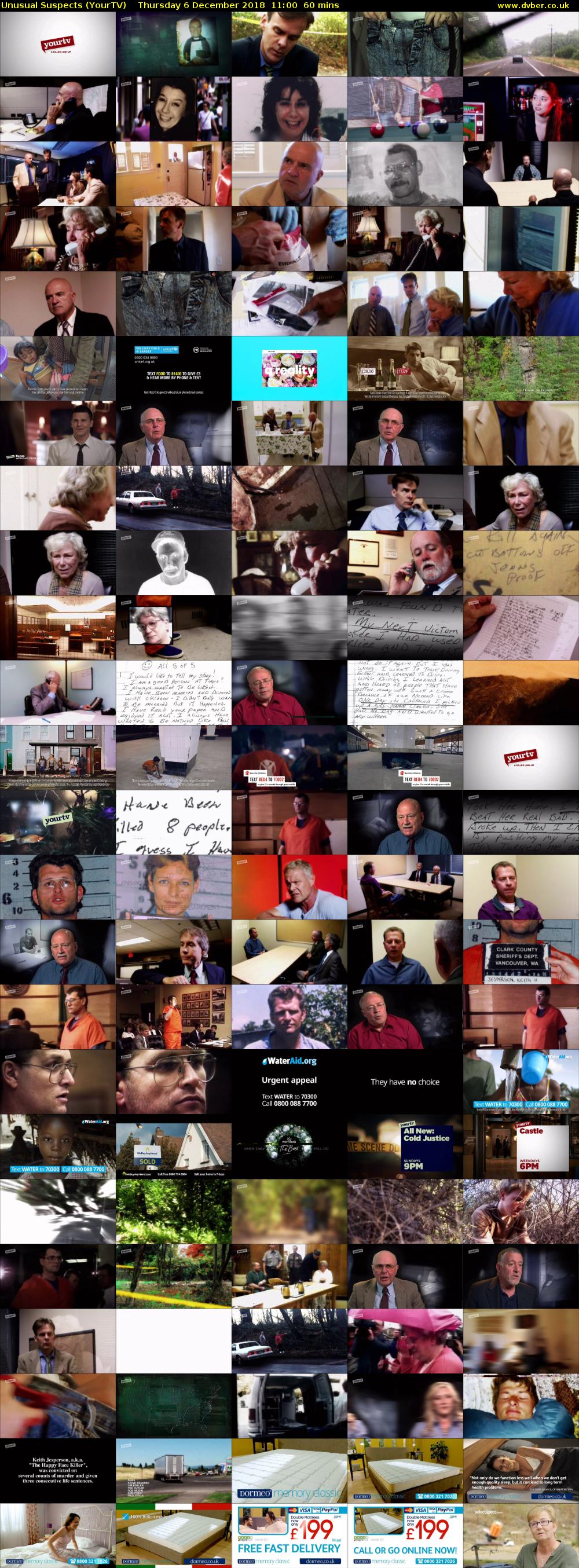 Unusual Suspects (YourTV) Thursday 6 December 2018 11:00 - 12:00