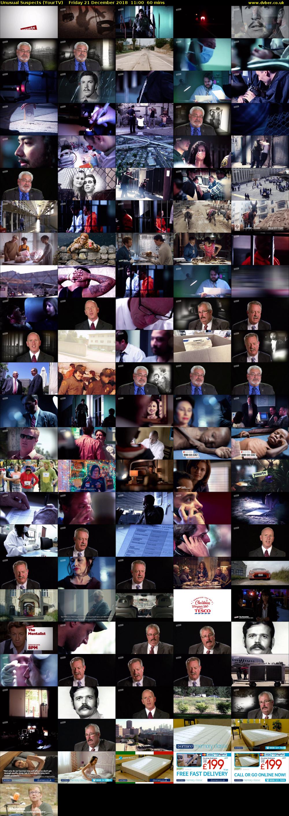 Unusual Suspects (YourTV) Friday 21 December 2018 11:00 - 12:00