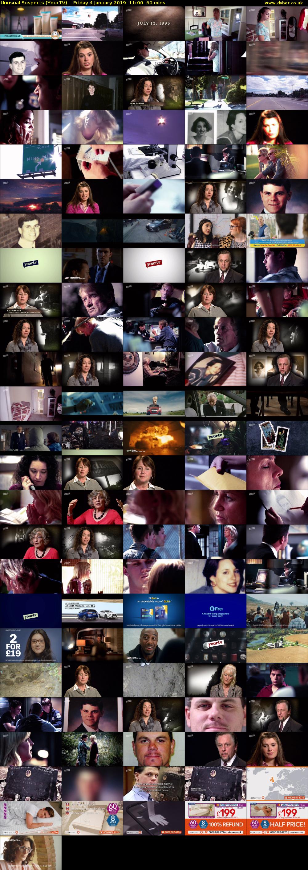 Unusual Suspects (YourTV) Friday 4 January 2019 11:00 - 12:00