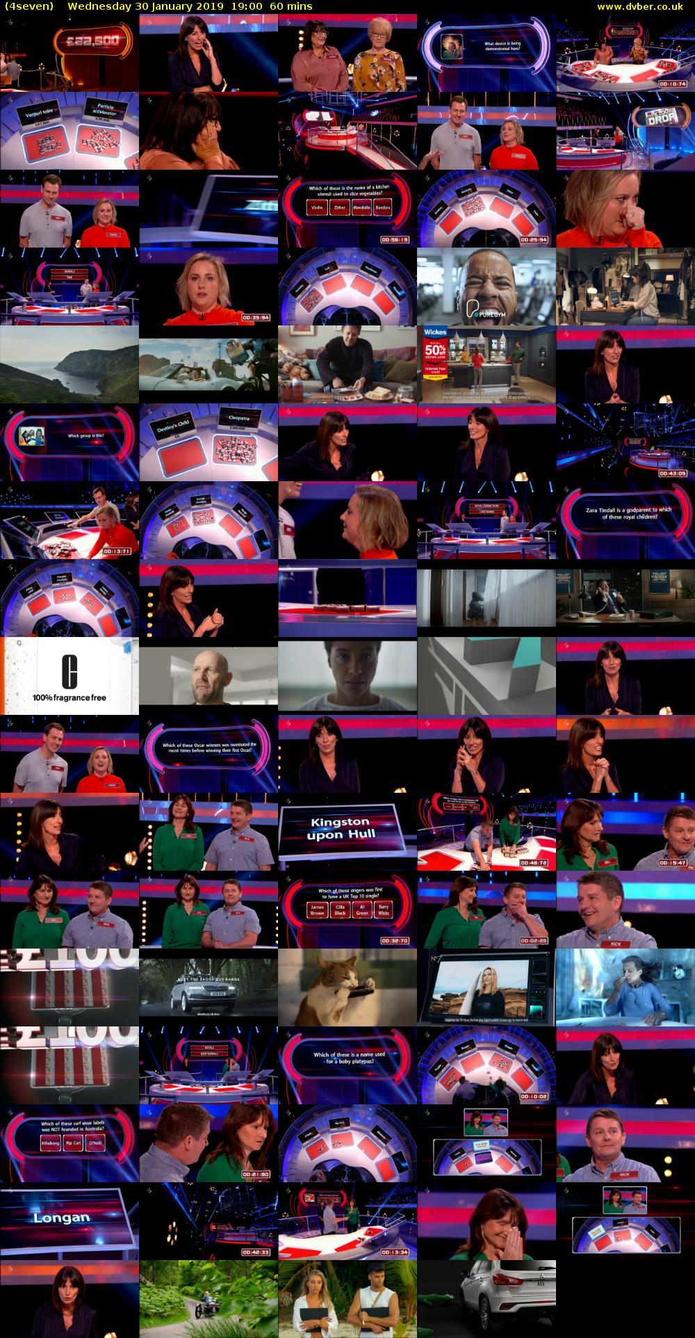 4seven (4seven) Wednesday 30 January 2019 19:00 - 20:00