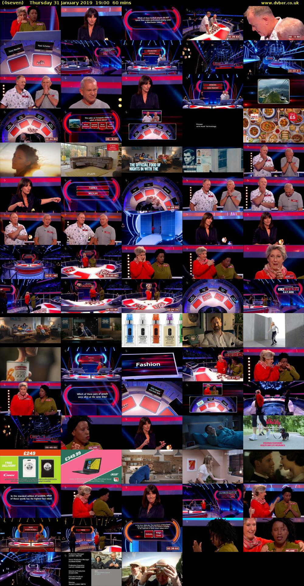 4seven (4seven) Thursday 31 January 2019 19:00 - 20:00