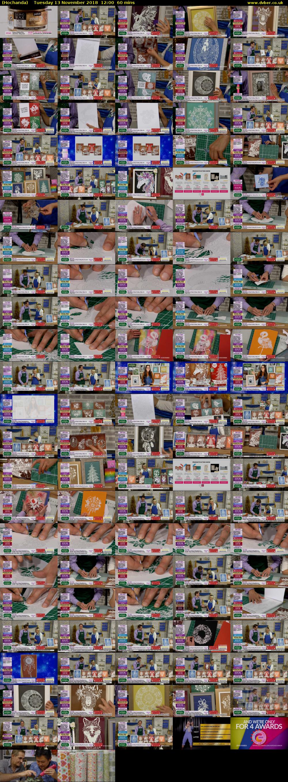 Hochanda (Hochanda) Tuesday 13 November 2018 12:00 - 13:00