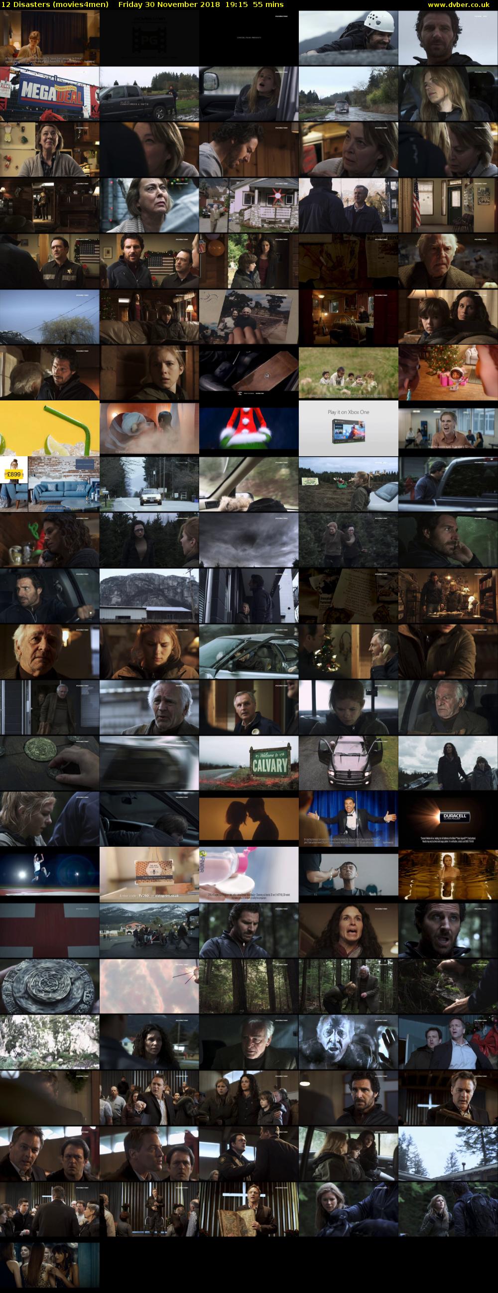 12 Disasters (movies4men) Friday 30 November 2018 19:15 - 20:10