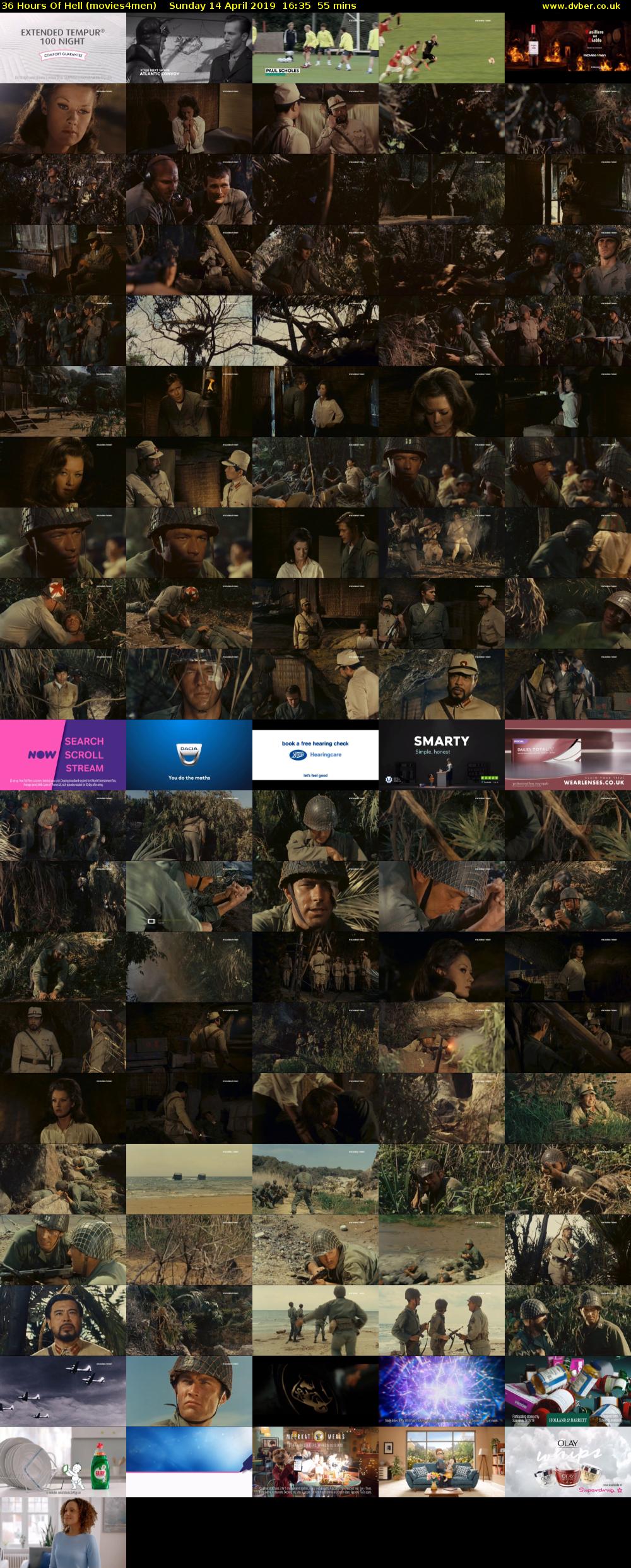 36 Hours Of Hell (movies4men) Sunday 14 April 2019 16:35 - 17:30