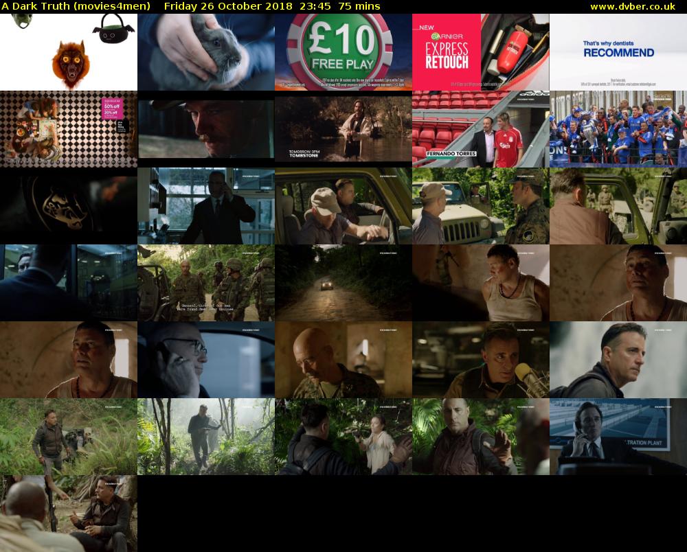 A Dark Truth (movies4men) Friday 26 October 2018 23:45 - 01:00