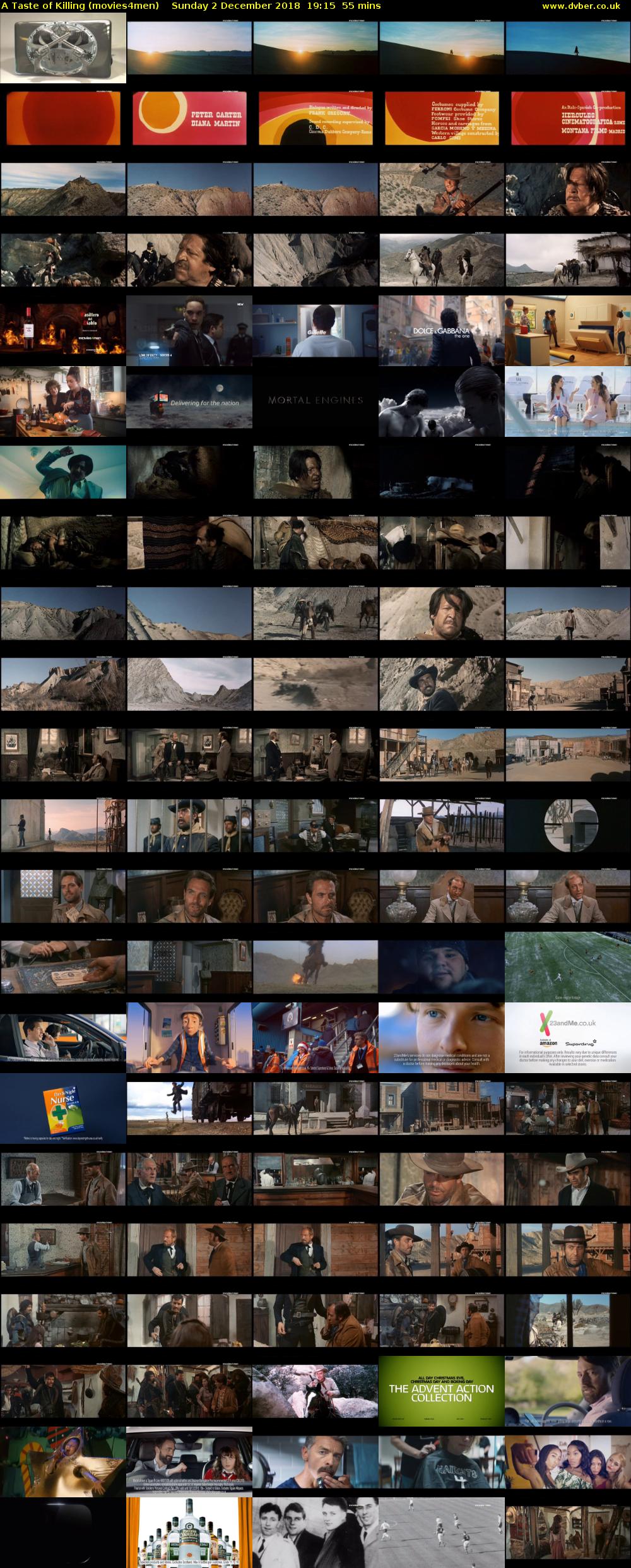 A Taste of Killing (movies4men) Sunday 2 December 2018 19:15 - 20:10