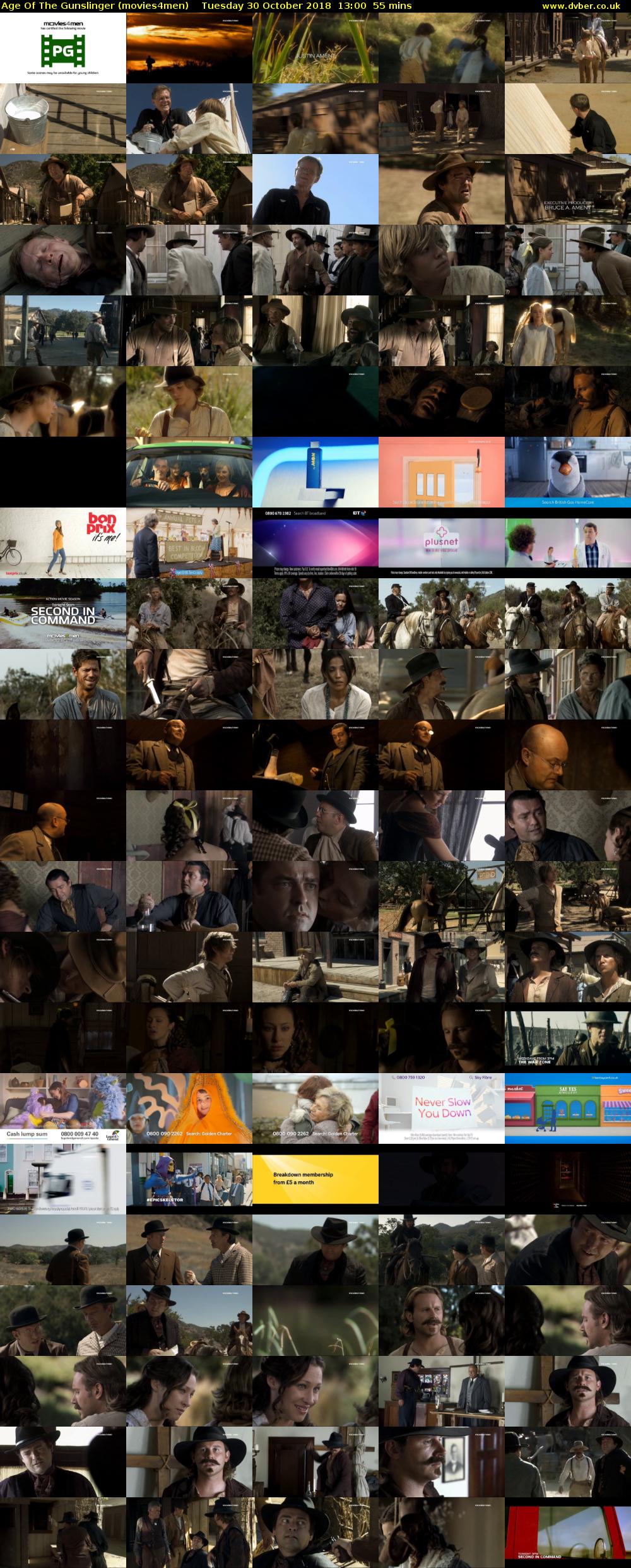 Age Of The Gunslinger (movies4men) Tuesday 30 October 2018 13:00 - 13:55