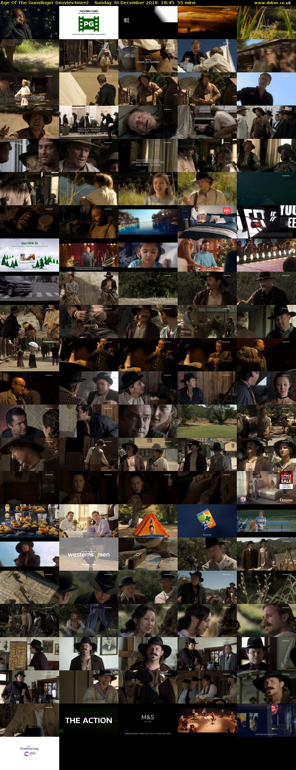 Age Of The Gunslinger (movies4men) Sunday 30 December 2018 18:45 - 19:40