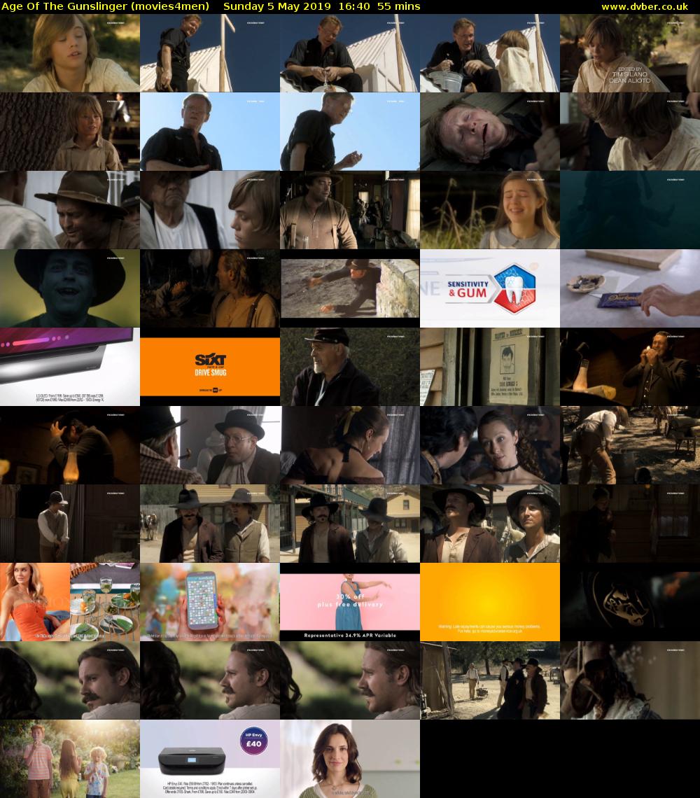 Age Of The Gunslinger (movies4men) Sunday 5 May 2019 16:40 - 17:35