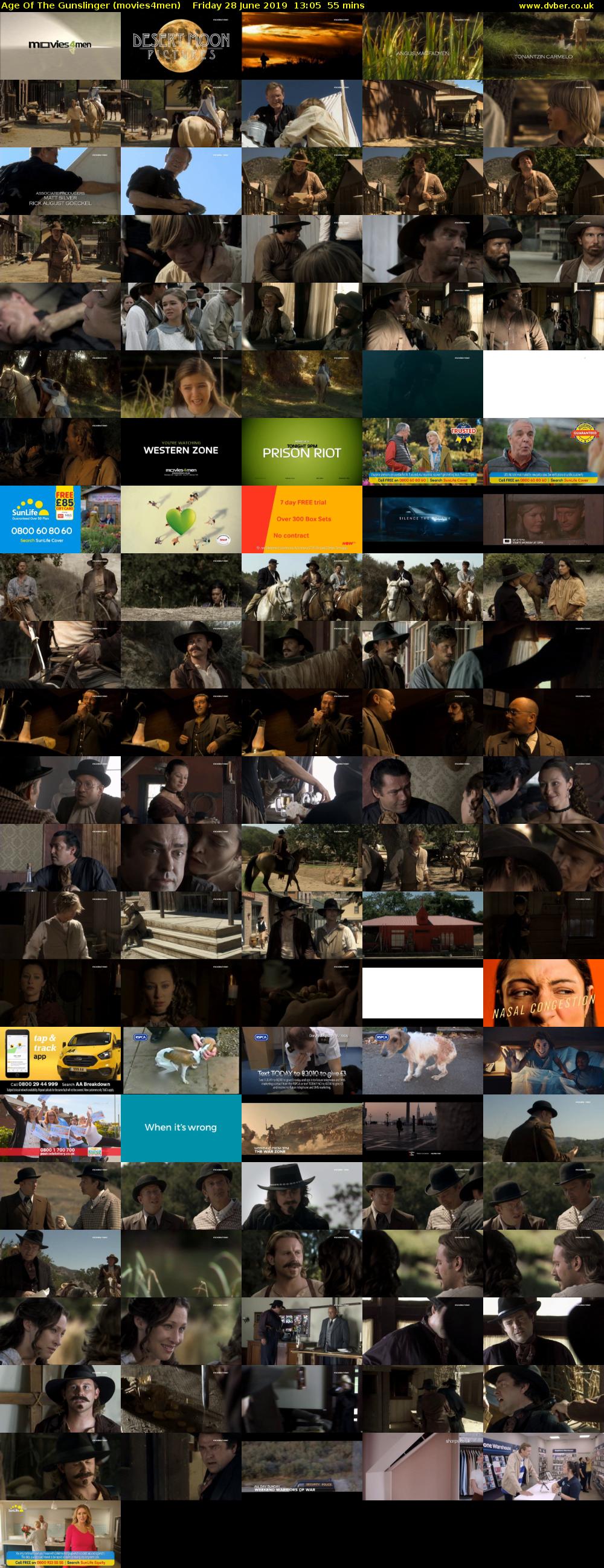 Age Of The Gunslinger (movies4men) Friday 28 June 2019 13:05 - 14:00