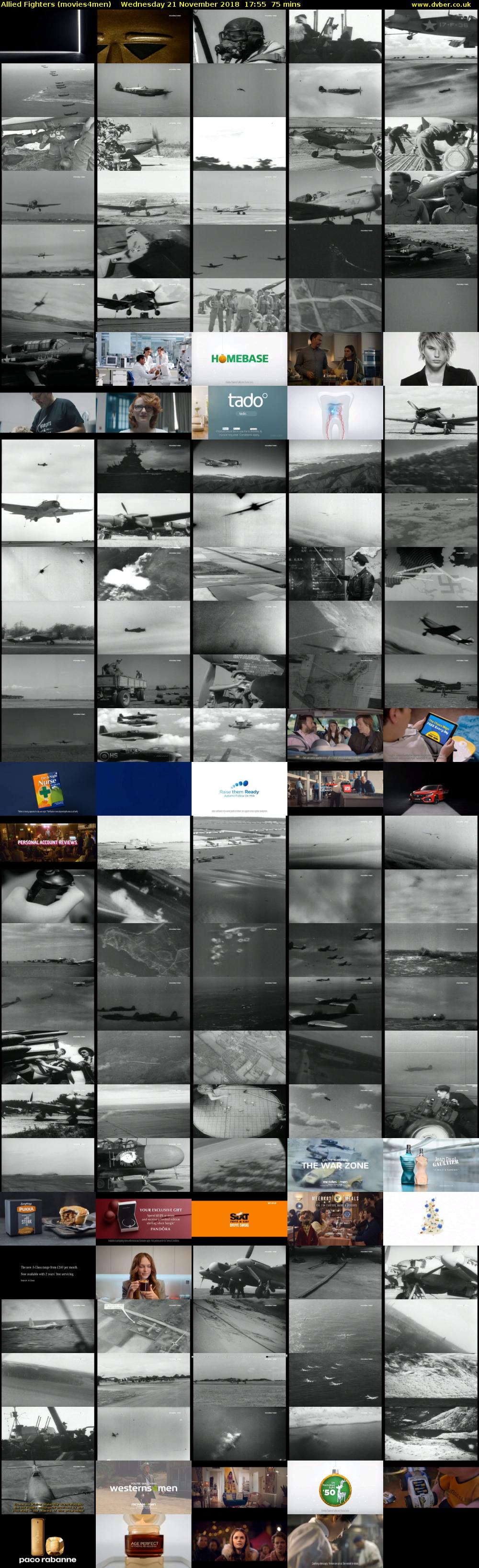 Allied Fighters (movies4men) Wednesday 21 November 2018 17:55 - 19:10