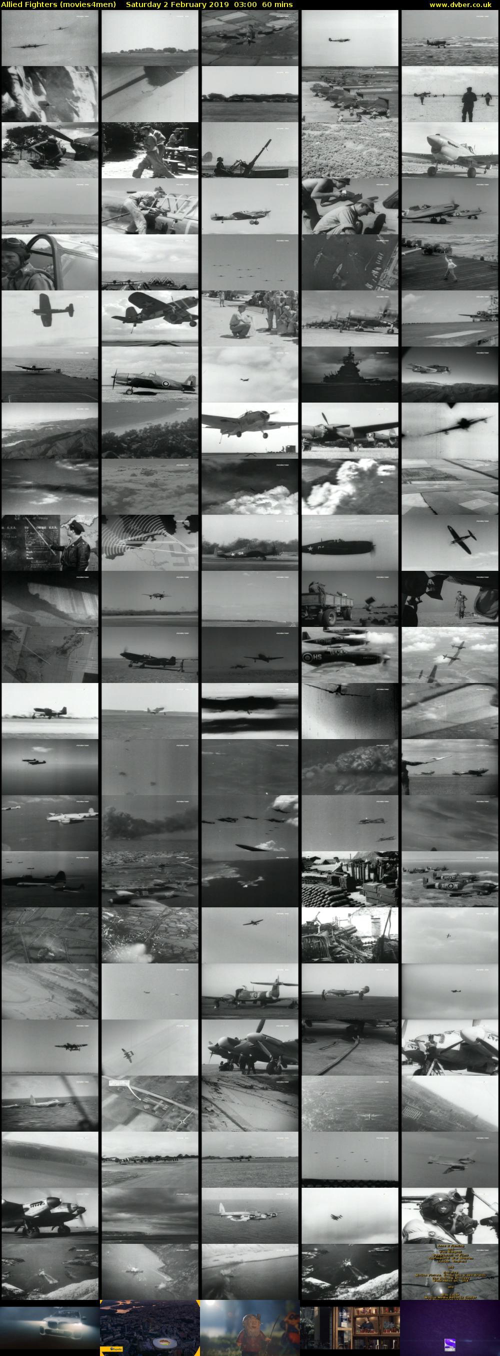 Allied Fighters (movies4men) Saturday 2 February 2019 03:00 - 04:00