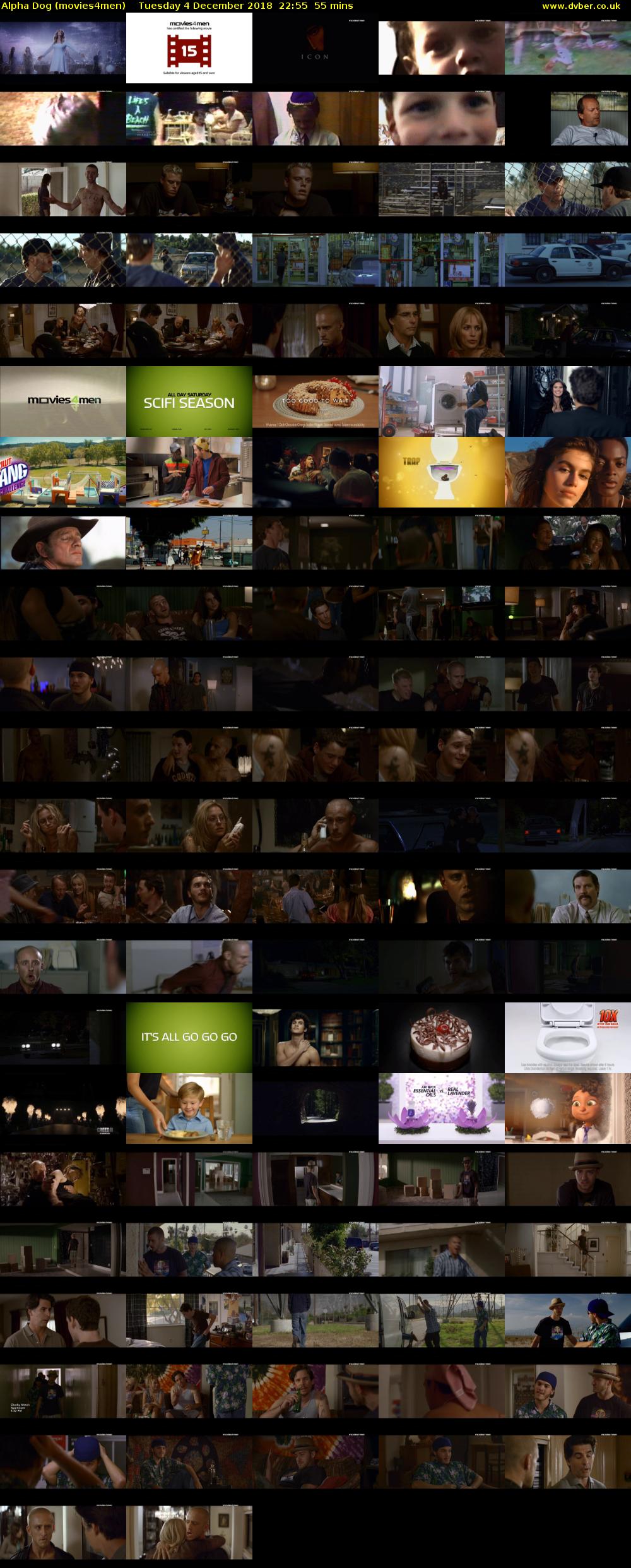 Alpha Dog (movies4men) Tuesday 4 December 2018 22:55 - 23:50