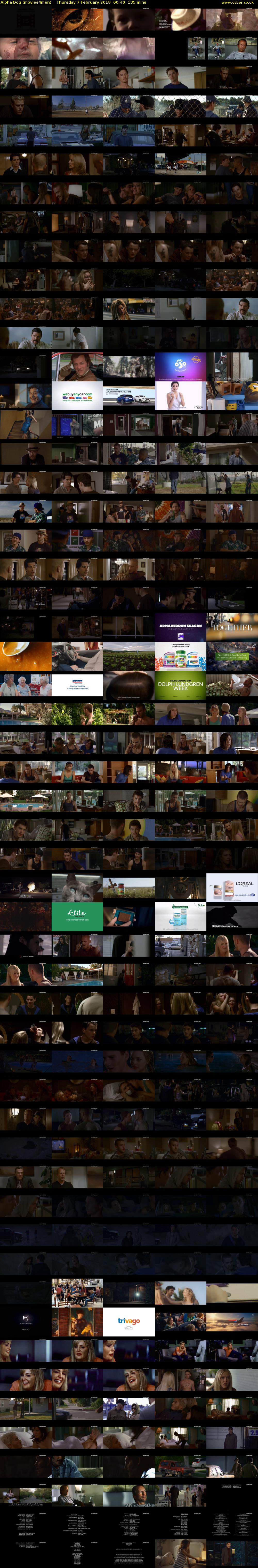 Alpha Dog (movies4men) Thursday 7 February 2019 00:40 - 02:55