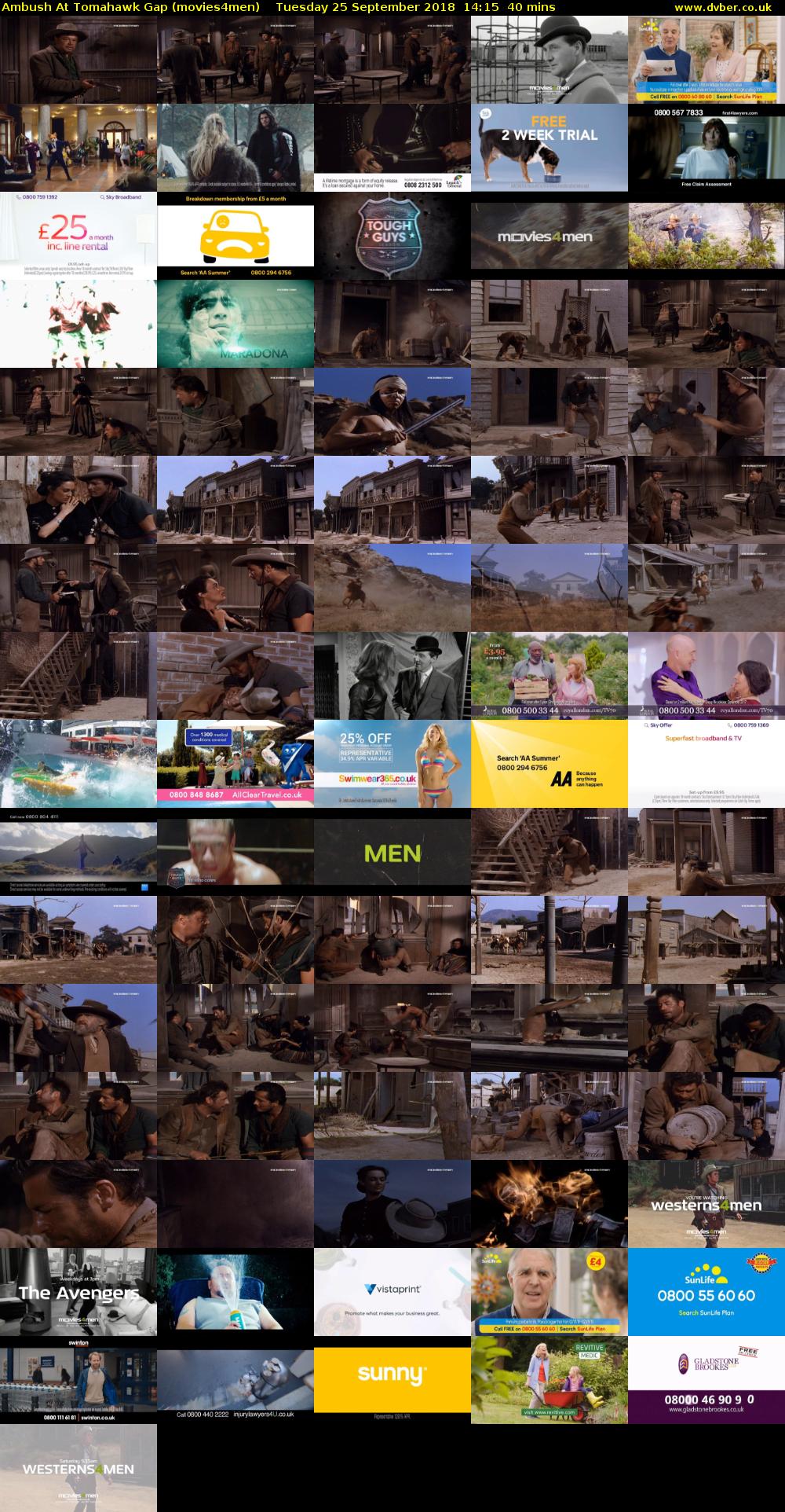 Ambush At Tomahawk Gap (movies4men) Tuesday 25 September 2018 14:15 - 14:55