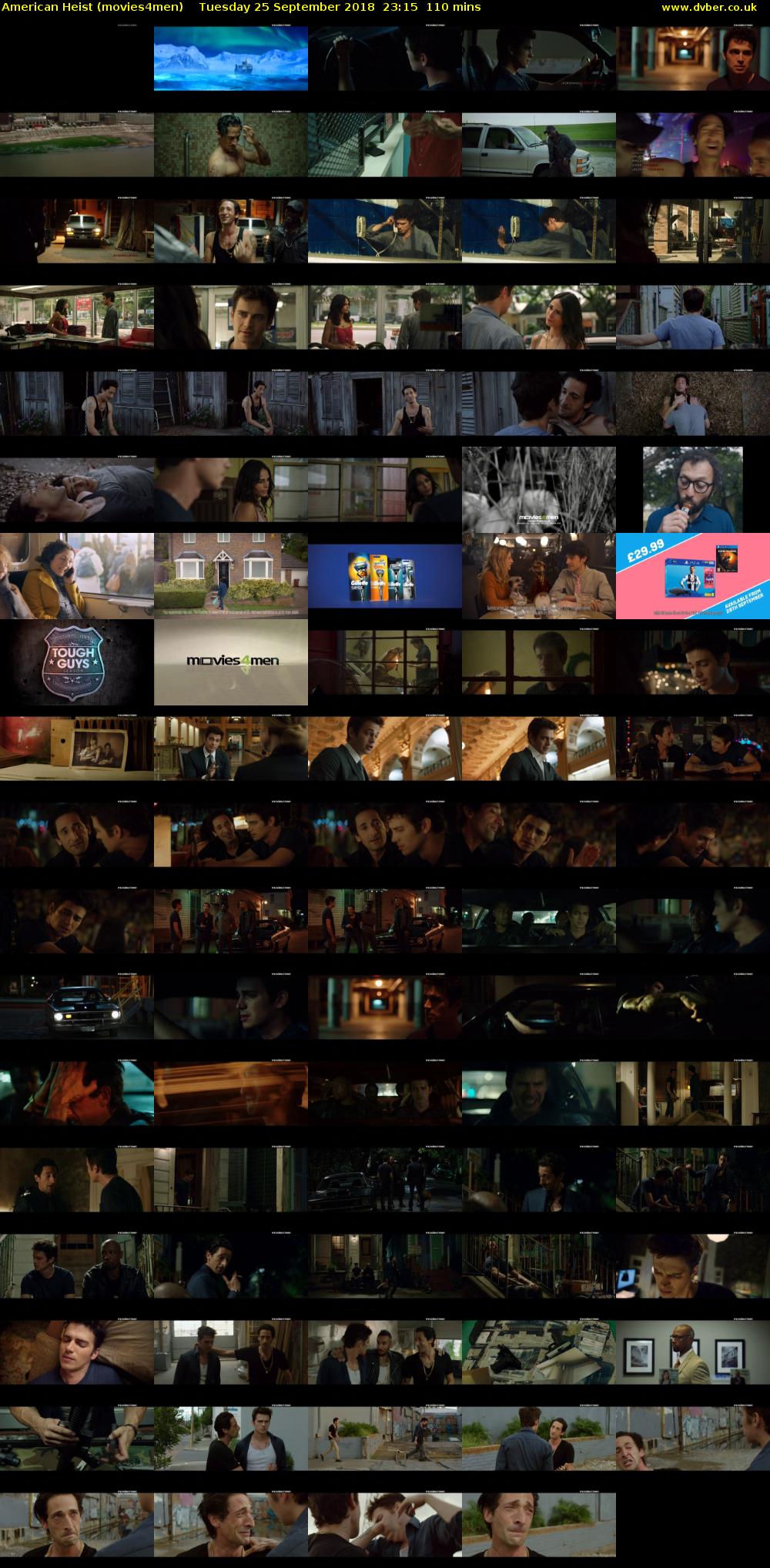 American Heist (movies4men) Tuesday 25 September 2018 23:15 - 01:05