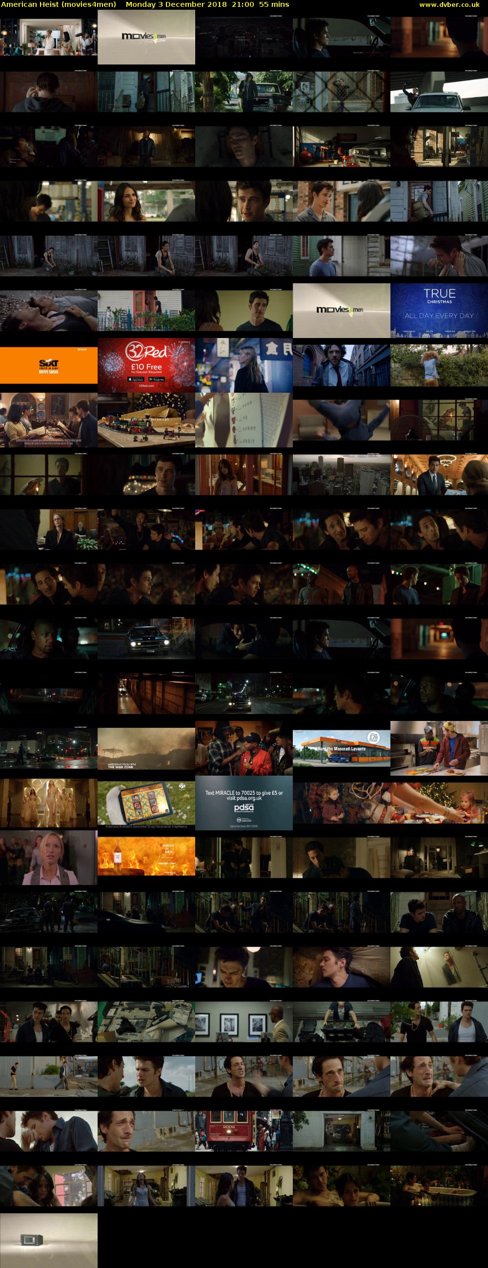 American Heist (movies4men) Monday 3 December 2018 21:00 - 21:55