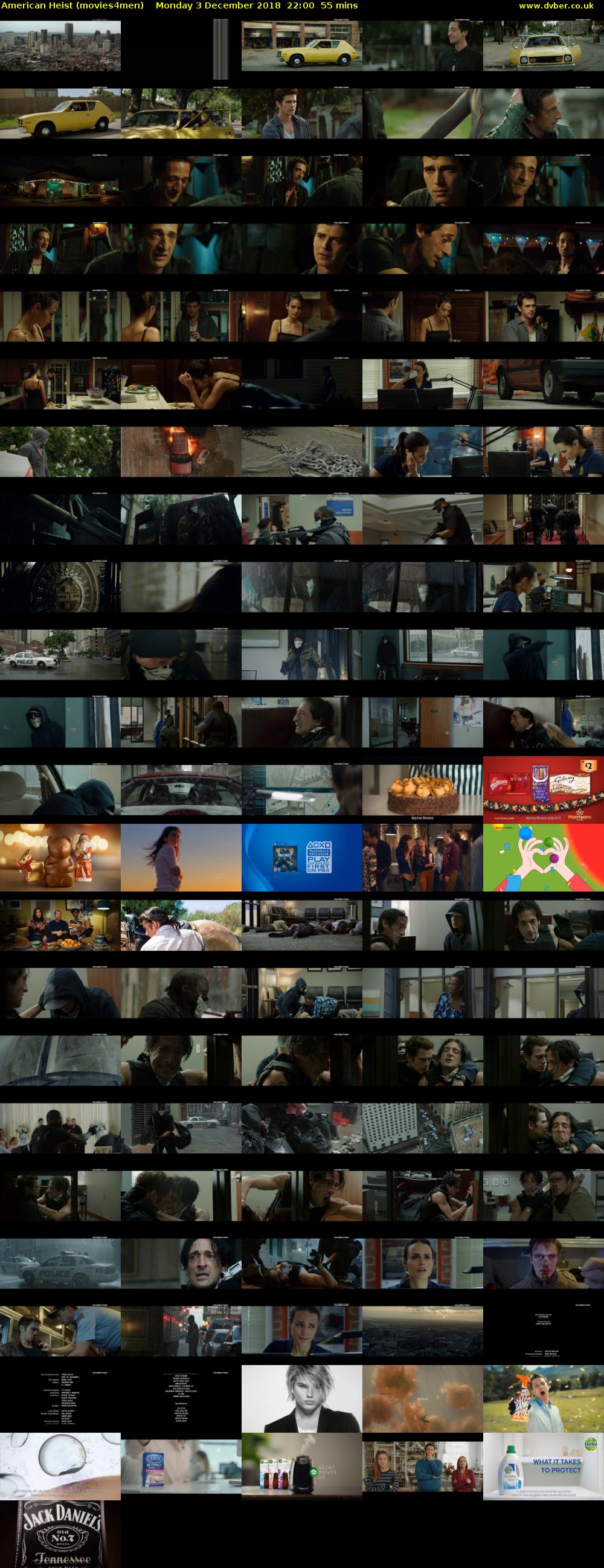 American Heist (movies4men) Monday 3 December 2018 22:00 - 22:55