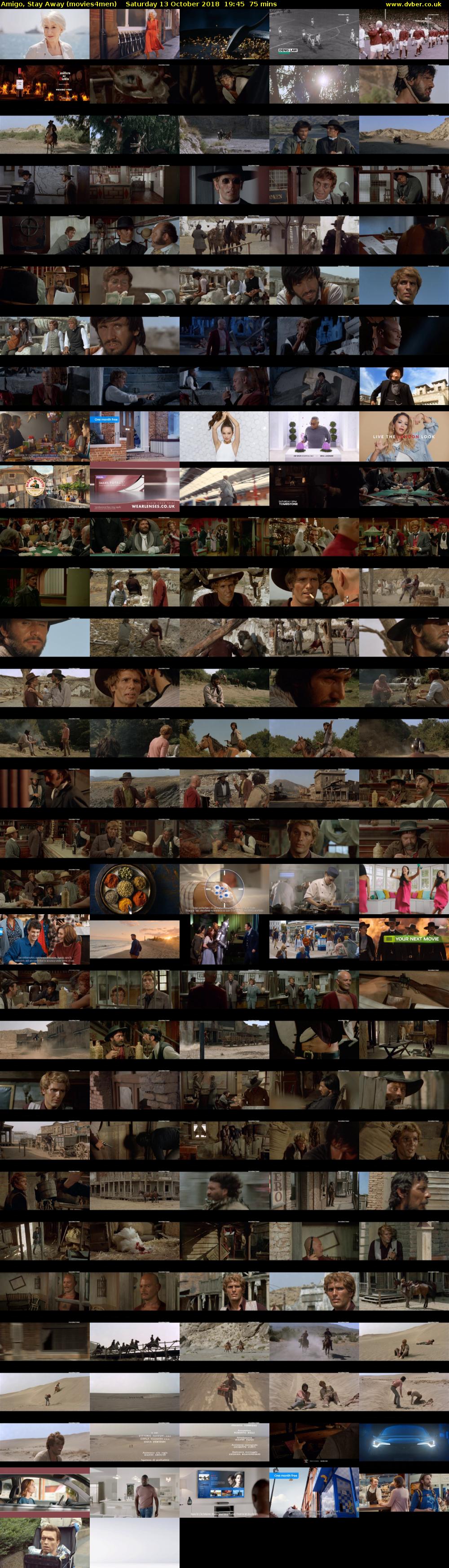 Amigo, Stay Away (movies4men) Saturday 13 October 2018 19:45 - 21:00
