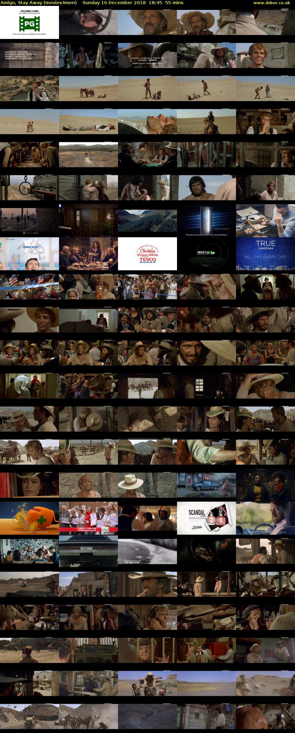 Amigo, Stay Away (movies4men) Sunday 16 December 2018 18:45 - 19:40