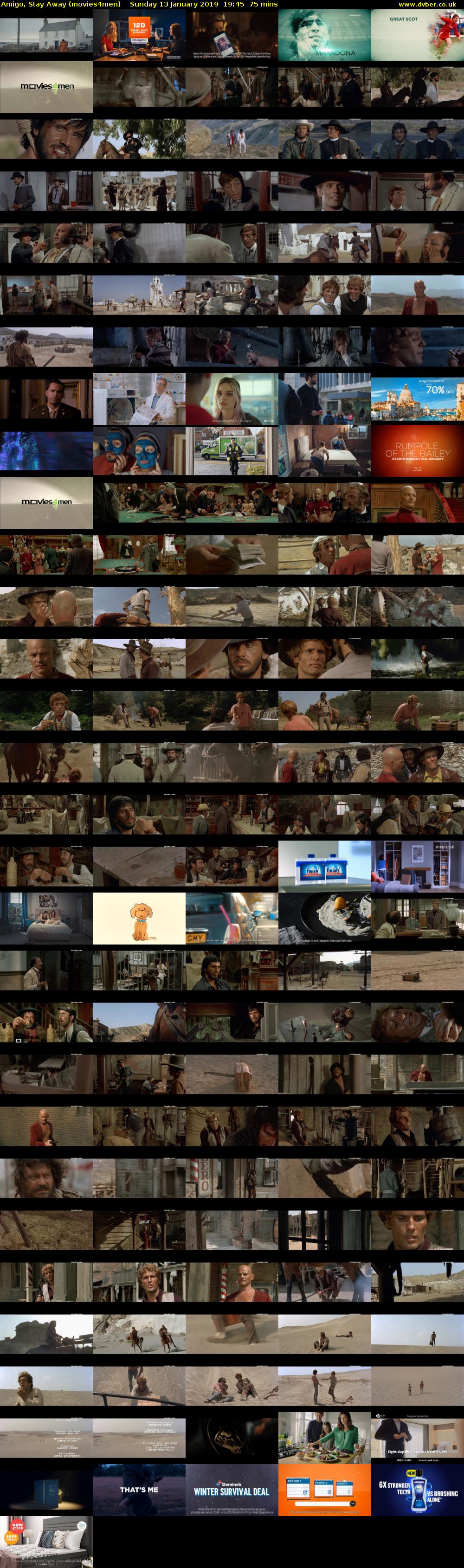 Amigo, Stay Away (movies4men) Sunday 13 January 2019 19:45 - 21:00