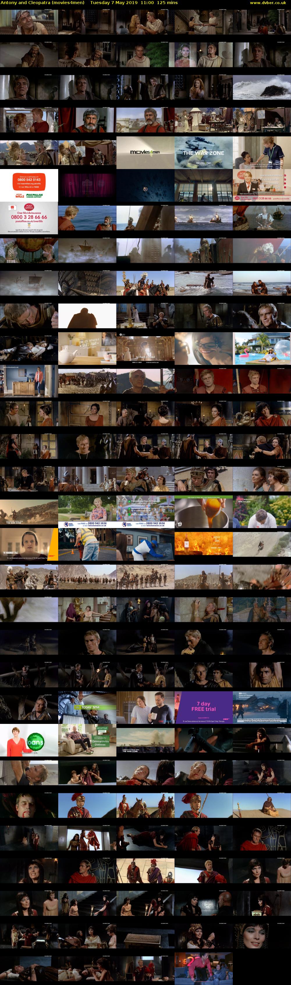 Antony and Cleopatra (movies4men) Tuesday 7 May 2019 11:00 - 13:05