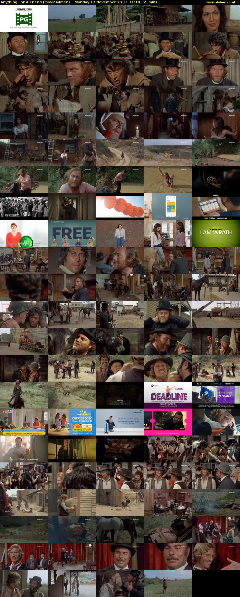 Anything For A Friend (movies4men) Monday 12 November 2018 11:10 - 12:05