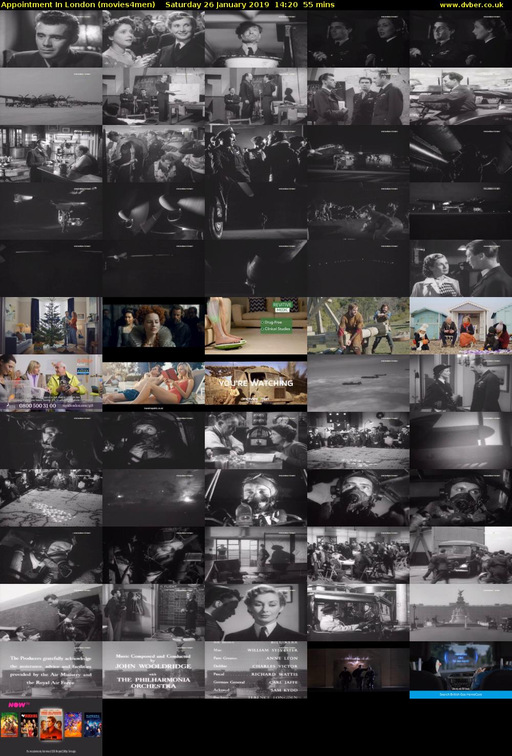 Appointment In London (movies4men) Saturday 26 January 2019 14:20 - 15:15