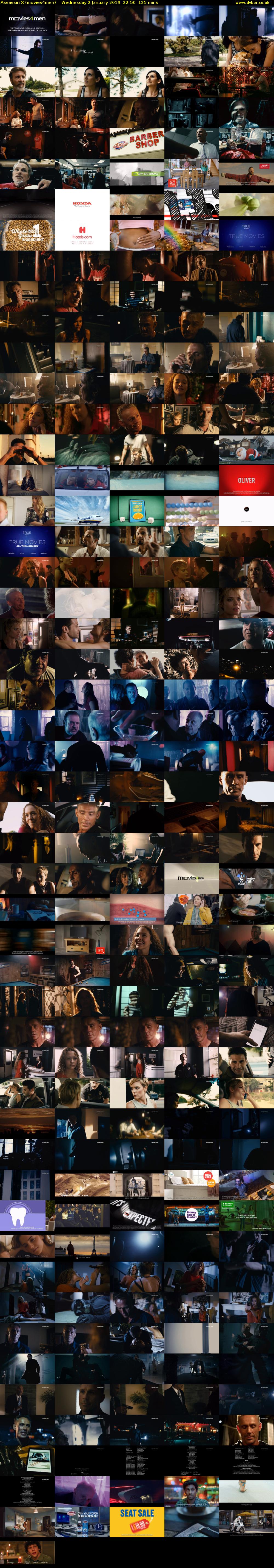 Assassin X (movies4men) Wednesday 2 January 2019 22:50 - 00:55