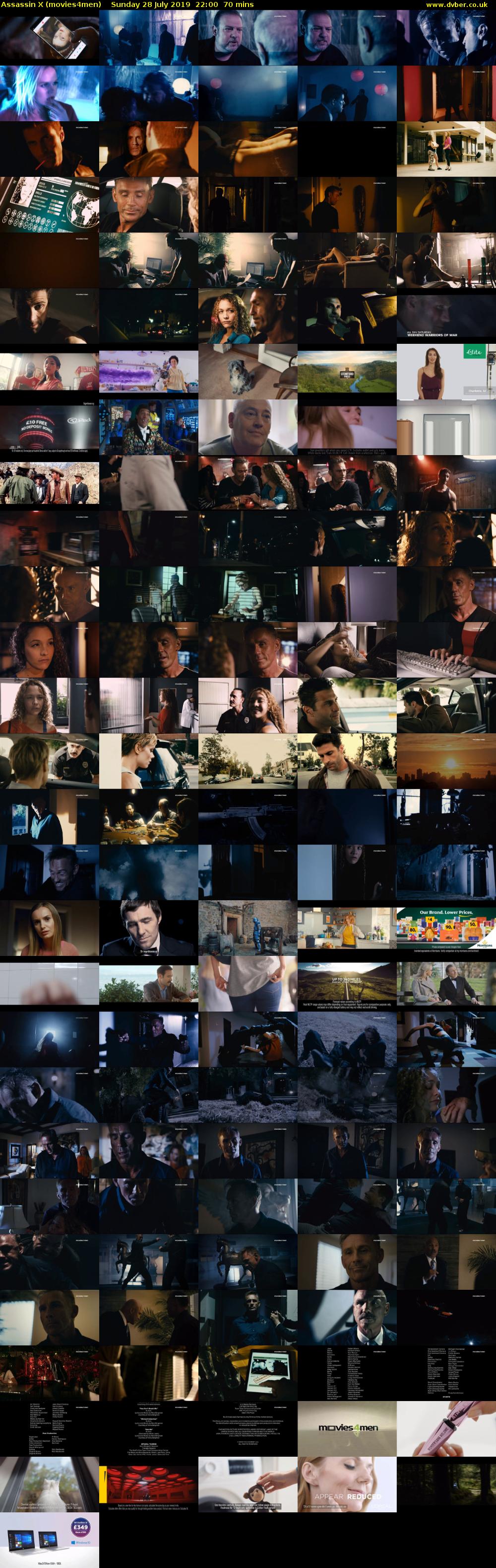 Assassin X (movies4men) Sunday 28 July 2019 22:00 - 23:10