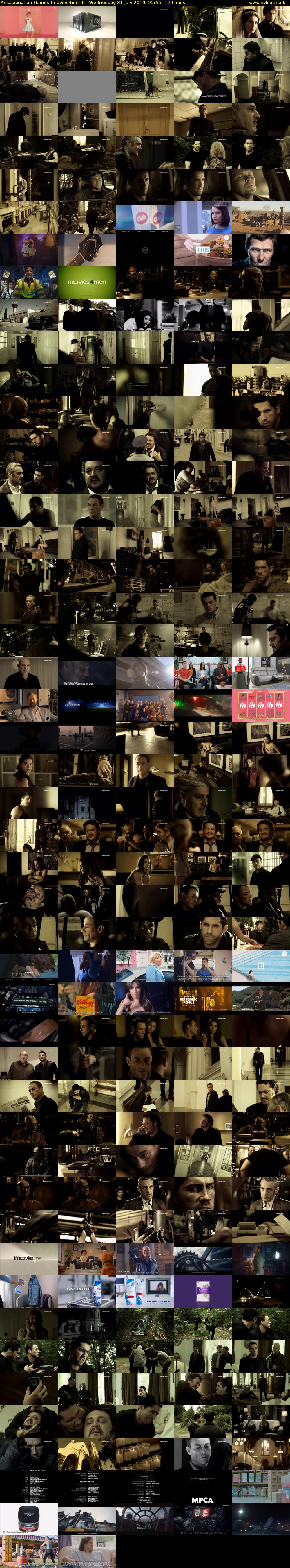 Assassination Games (movies4men) Wednesday 31 July 2019 22:55 - 00:55