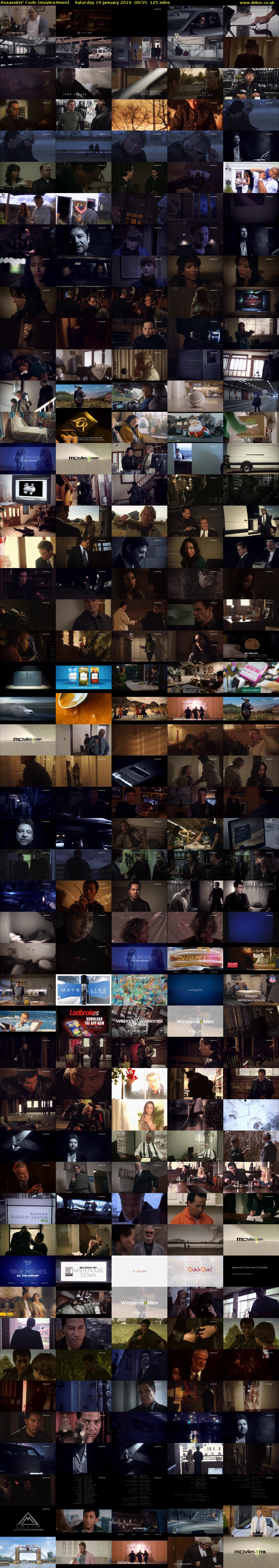 Assassins' Code (movies4men) Saturday 19 January 2019 00:55 - 03:00