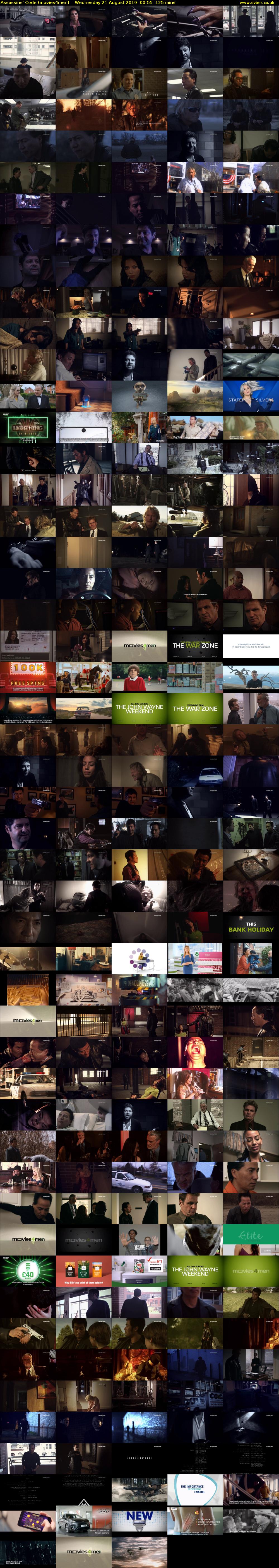 Assassins' Code (movies4men) Wednesday 21 August 2019 00:55 - 03:00