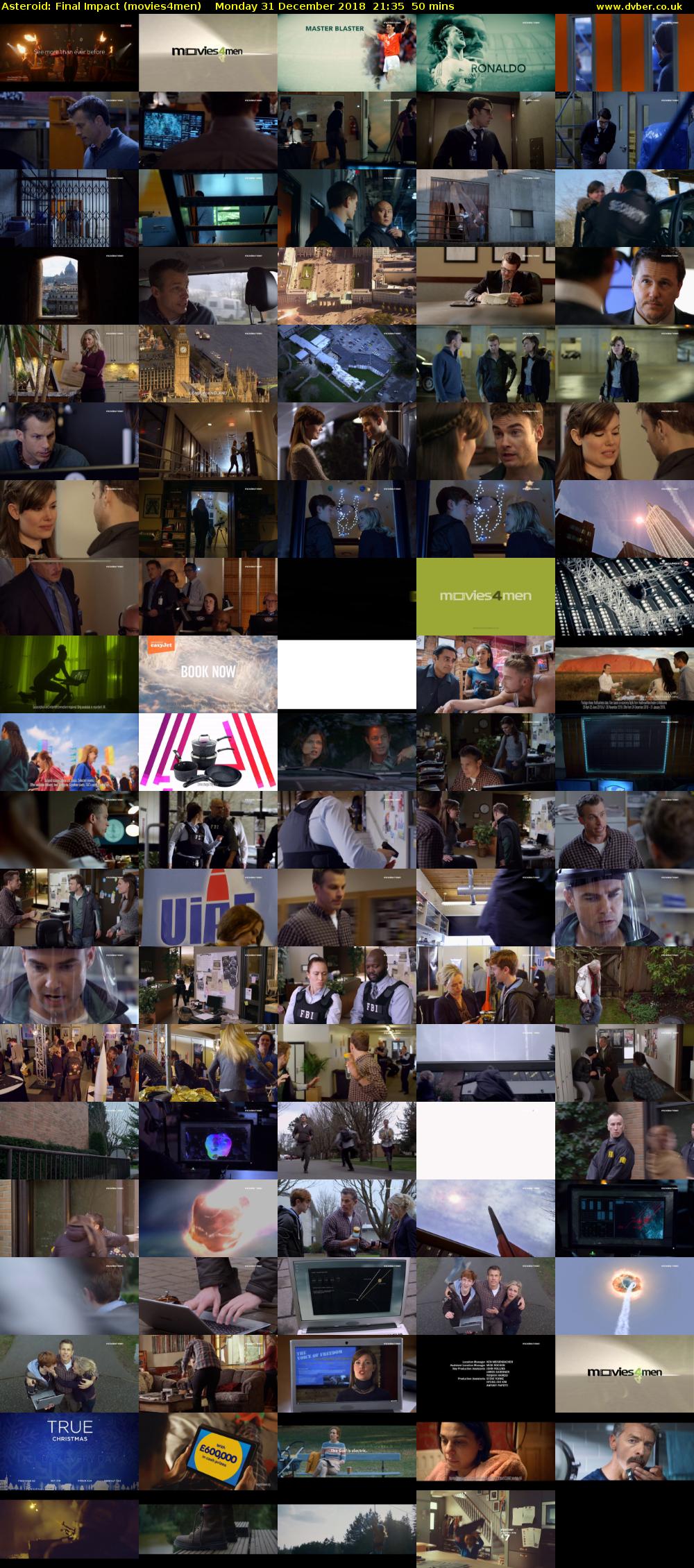 Asteroid: Final Impact (movies4men) Monday 31 December 2018 21:35 - 22:25