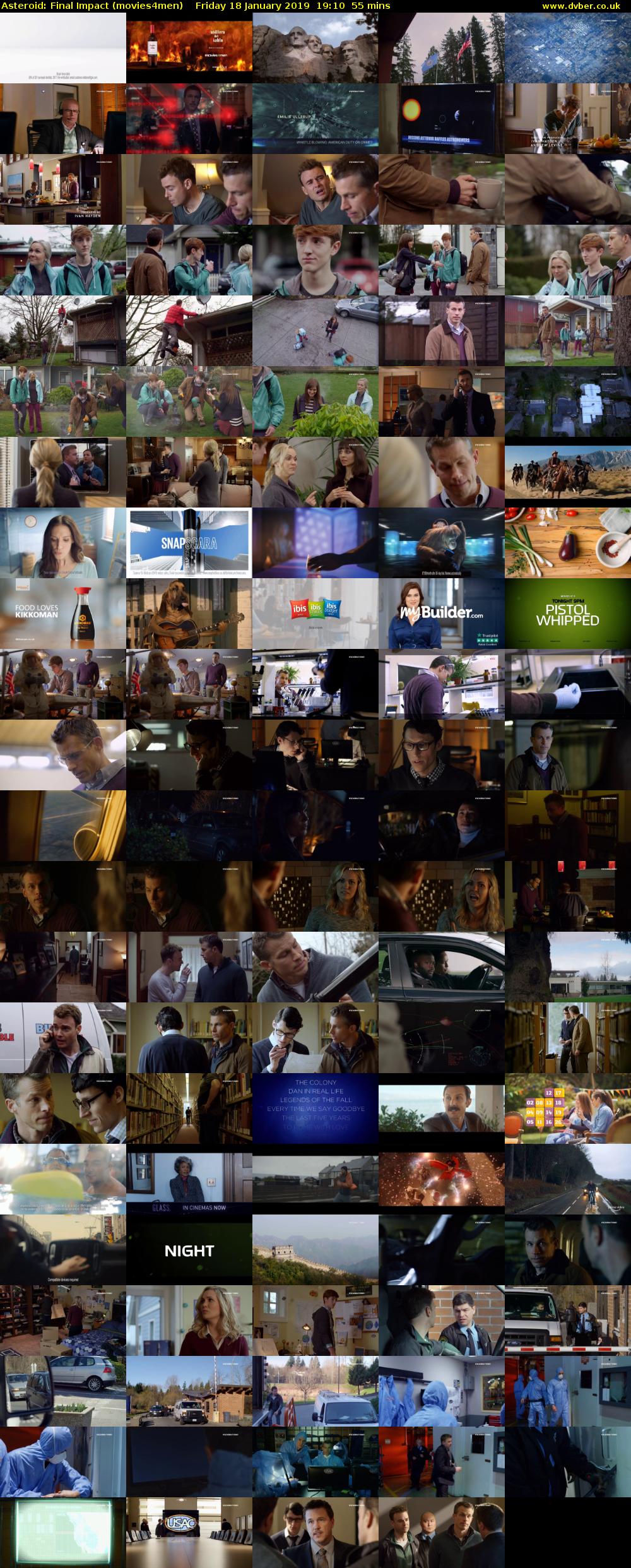 Asteroid: Final Impact (movies4men) Friday 18 January 2019 19:10 - 20:05