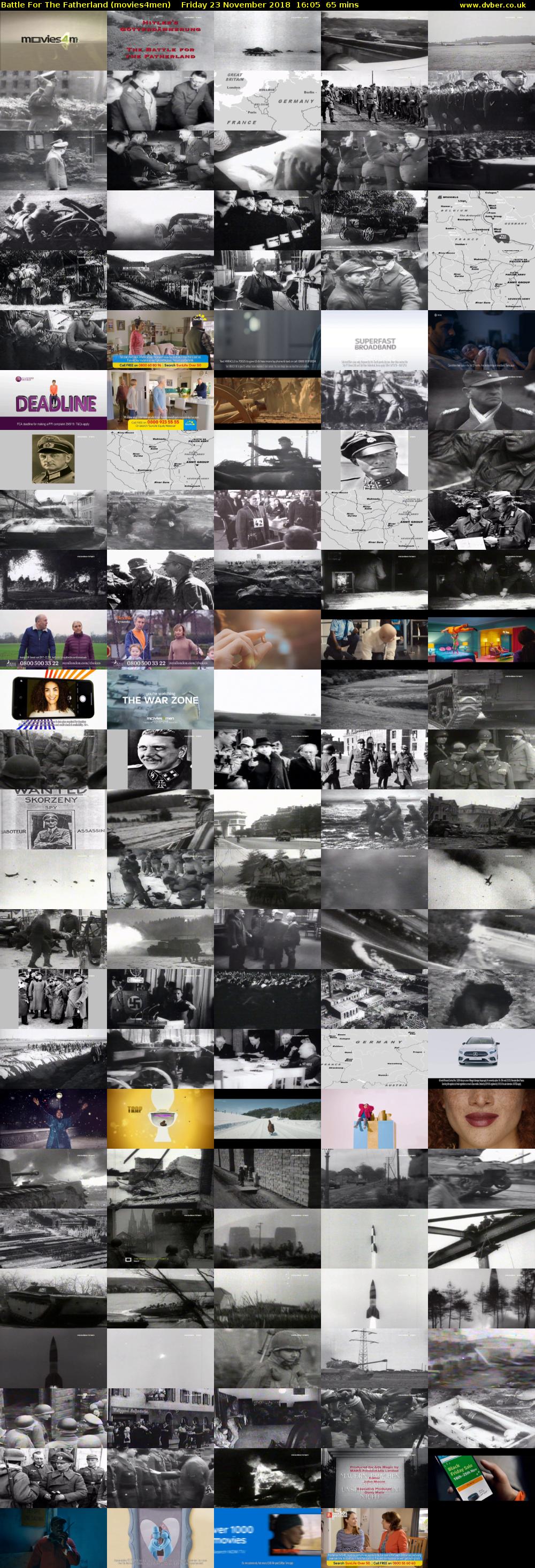 Battle For The Fatherland (movies4men) Friday 23 November 2018 16:05 - 17:10