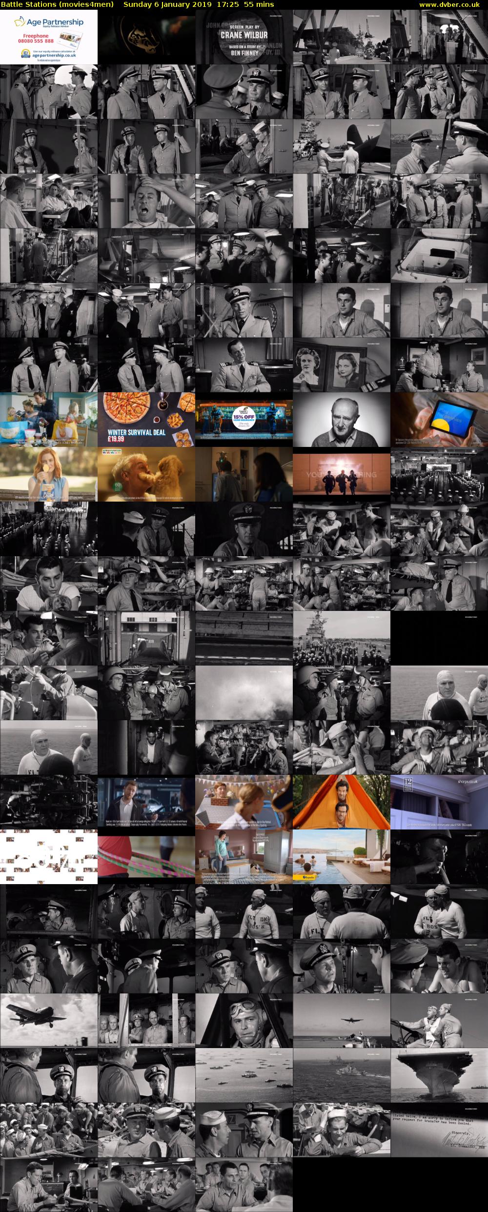 Battle Stations (movies4men) Sunday 6 January 2019 17:25 - 18:20