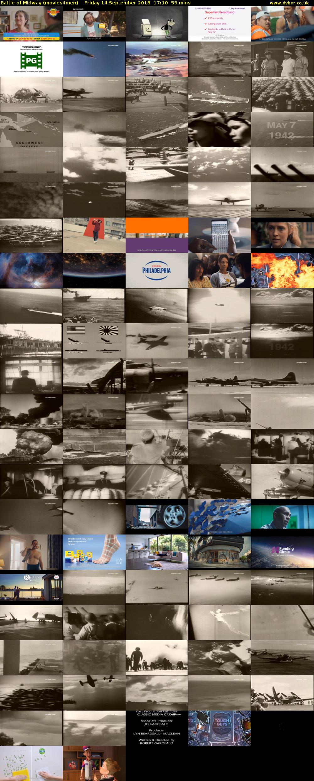 Battle of Midway (movies4men) Friday 14 September 2018 17:10 - 18:05