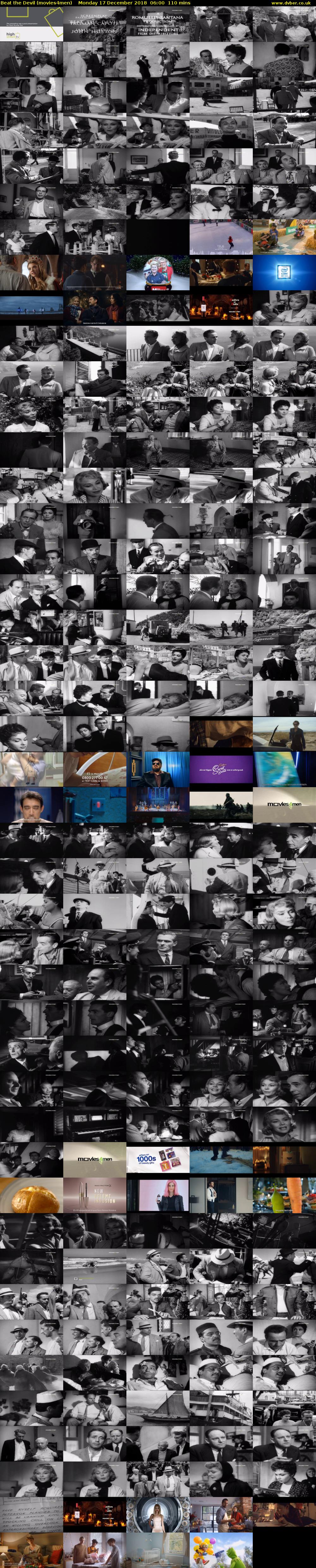 Beat the Devil (movies4men) Monday 17 December 2018 06:00 - 07:50