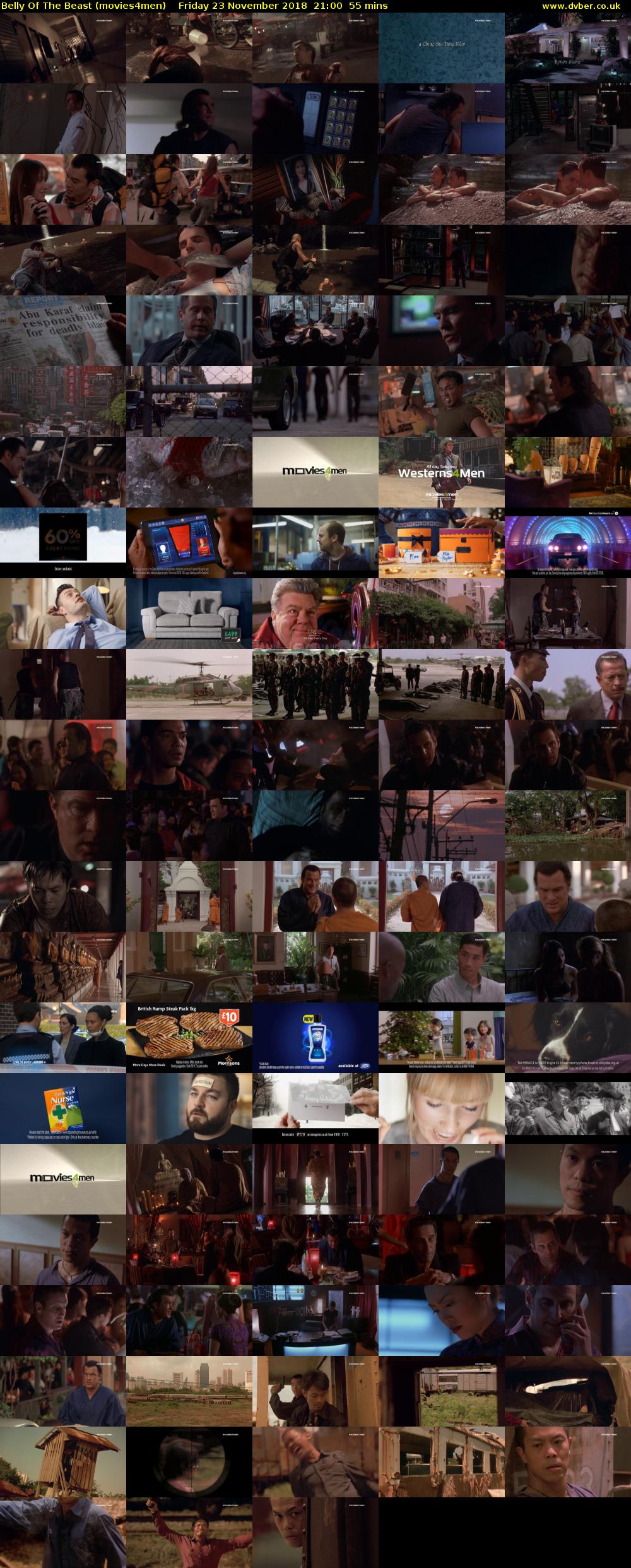 Belly Of The Beast (movies4men) Friday 23 November 2018 21:00 - 21:55