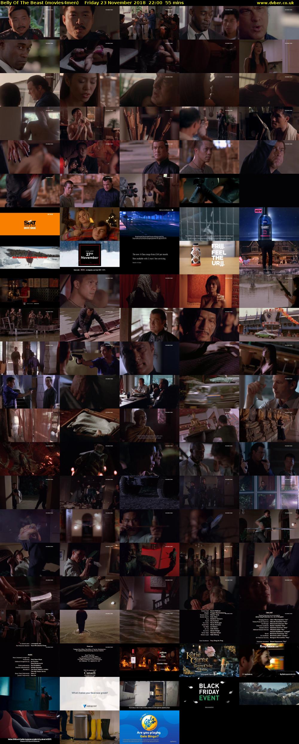 Belly Of The Beast (movies4men) Friday 23 November 2018 22:00 - 22:55