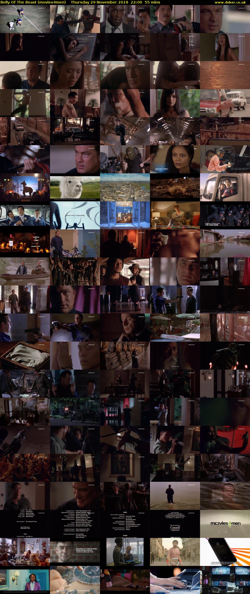 Belly Of The Beast (movies4men) Thursday 29 November 2018 22:00 - 22:55