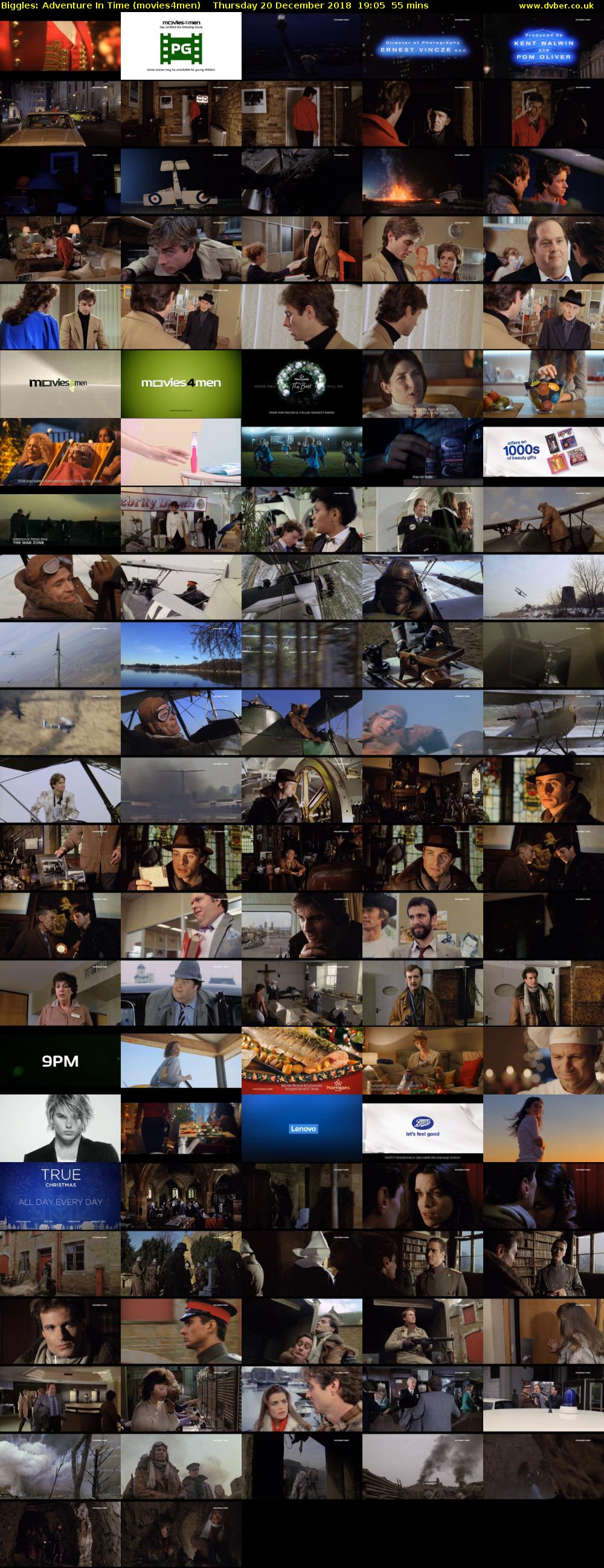 Biggles: Adventure In Time (movies4men) Thursday 20 December 2018 19:05 - 20:00